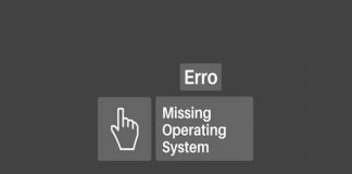 lỗi missing operating system