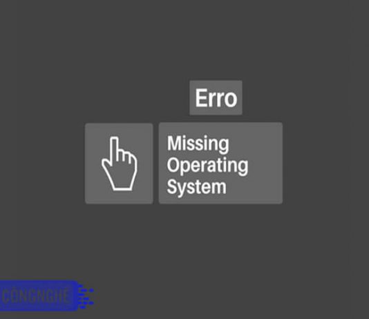 lỗi missing operating system